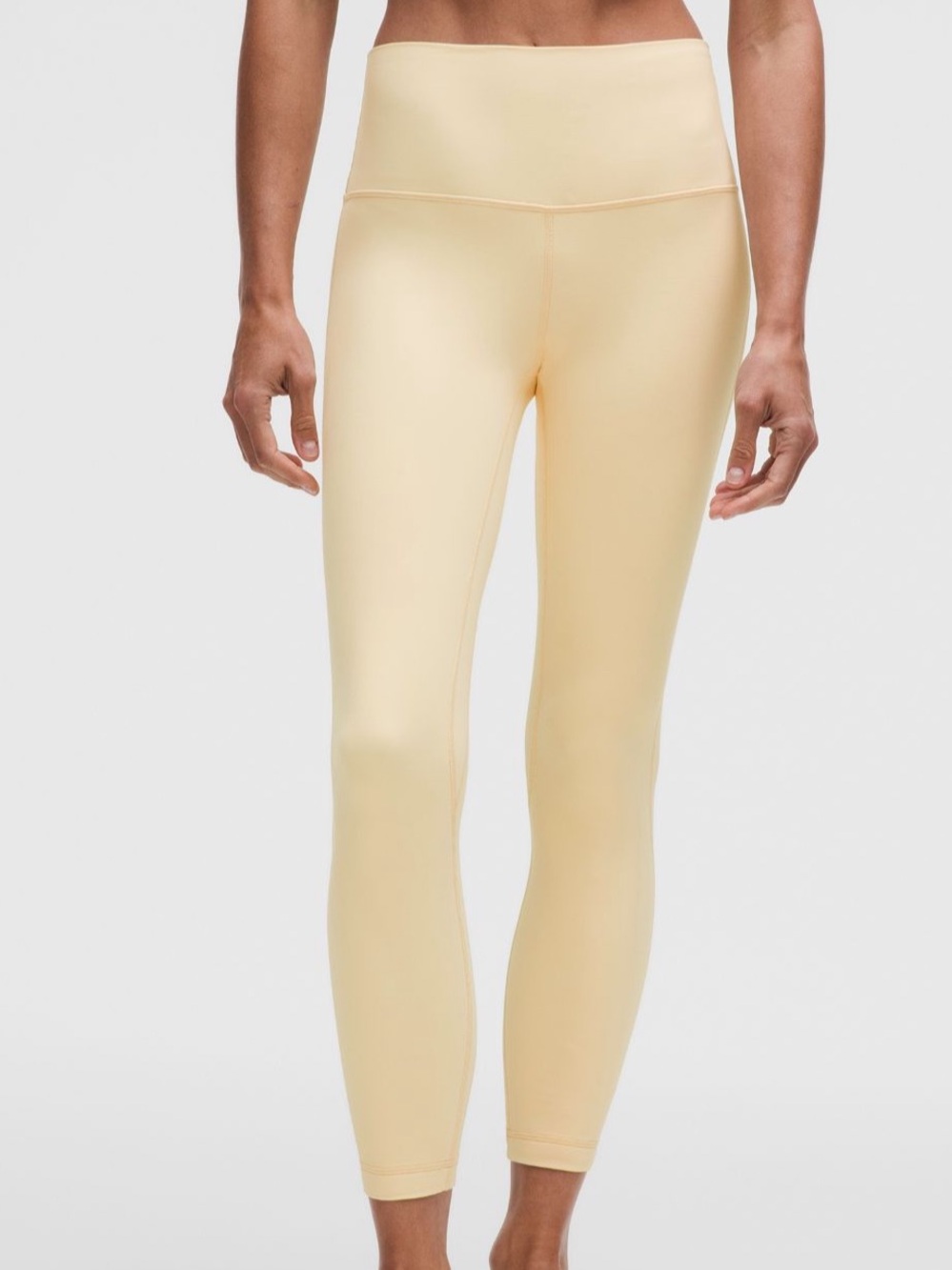 NWT LULULEMON Align HR Pant 25” Butter Cream Yellow